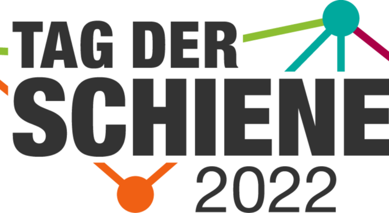 Logo für den Tag der Schiene 2022
